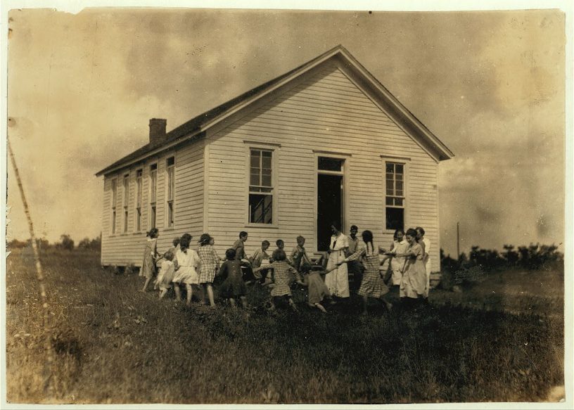 A Kentucky schoolhouse.